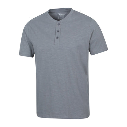 Charcoal - Lifestyle - Mountain Warehouse Mens Hasst Organic T-Shirt