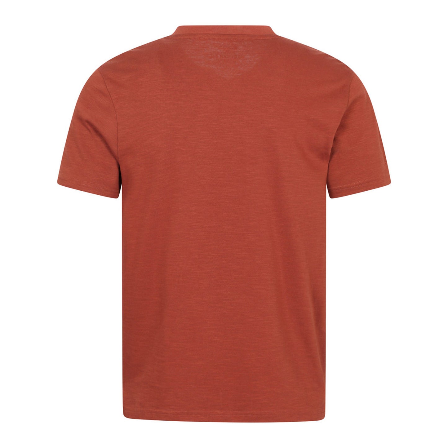 Rust - Back - Mountain Warehouse Mens Hasst Organic T-Shirt