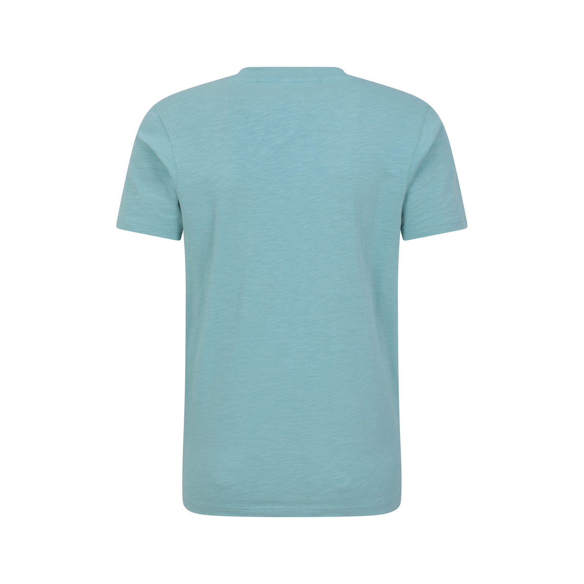 Turquoise - Back - Mountain Warehouse Mens Hasst Organic T-Shirt