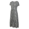 Khaki Green - Side - Mountain Warehouse Womens-Ladies Sardinia Tiered Dress