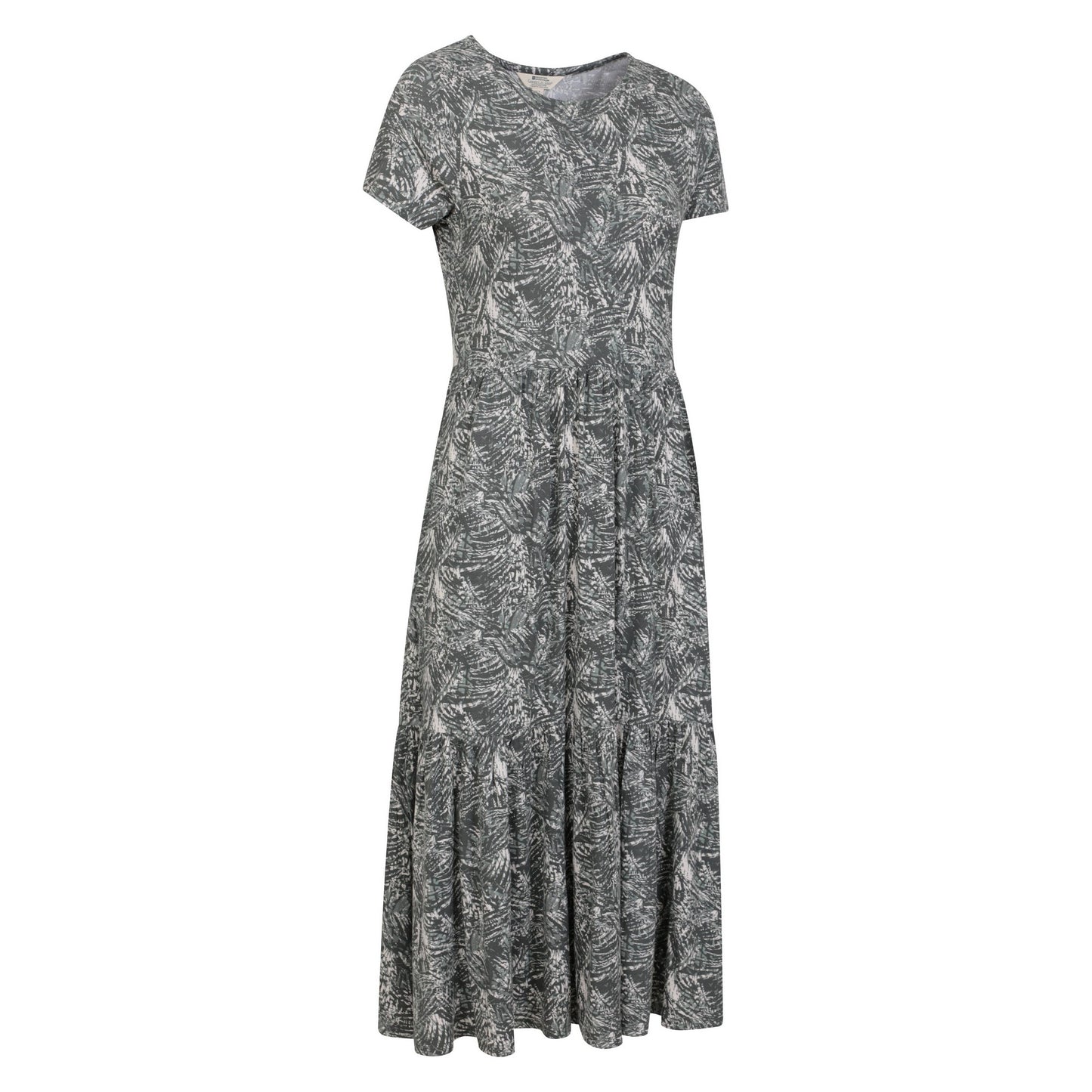 Khaki Green - Lifestyle - Mountain Warehouse Womens-Ladies Sardinia Tiered Dress