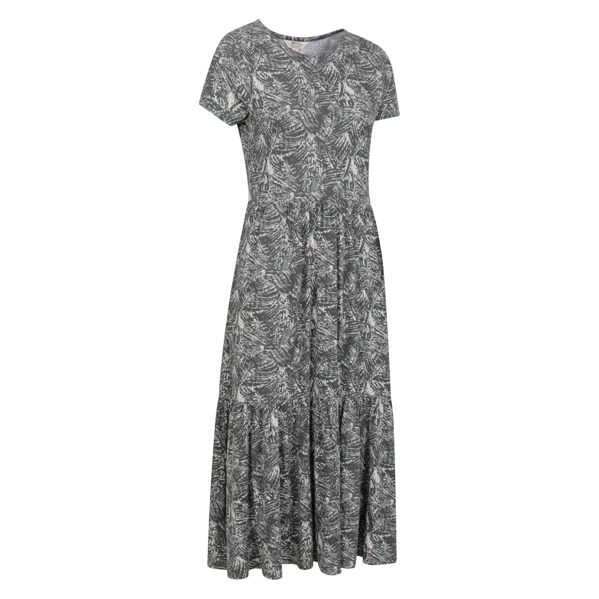 Khaki Green - Lifestyle - Mountain Warehouse Womens-Ladies Sardinia Tiered Dress