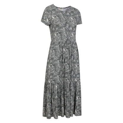 Khaki Green - Lifestyle - Mountain Warehouse Womens-Ladies Sardinia Tiered Dress