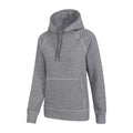 Grey - Side - Mountain Warehouse Womens-Ladies Auckland Textured Hoodie