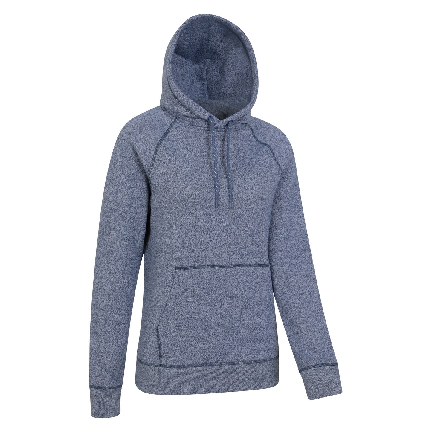 Navy - Lifestyle - Mountain Warehouse Womens-Ladies Auckland Textured Hoodie