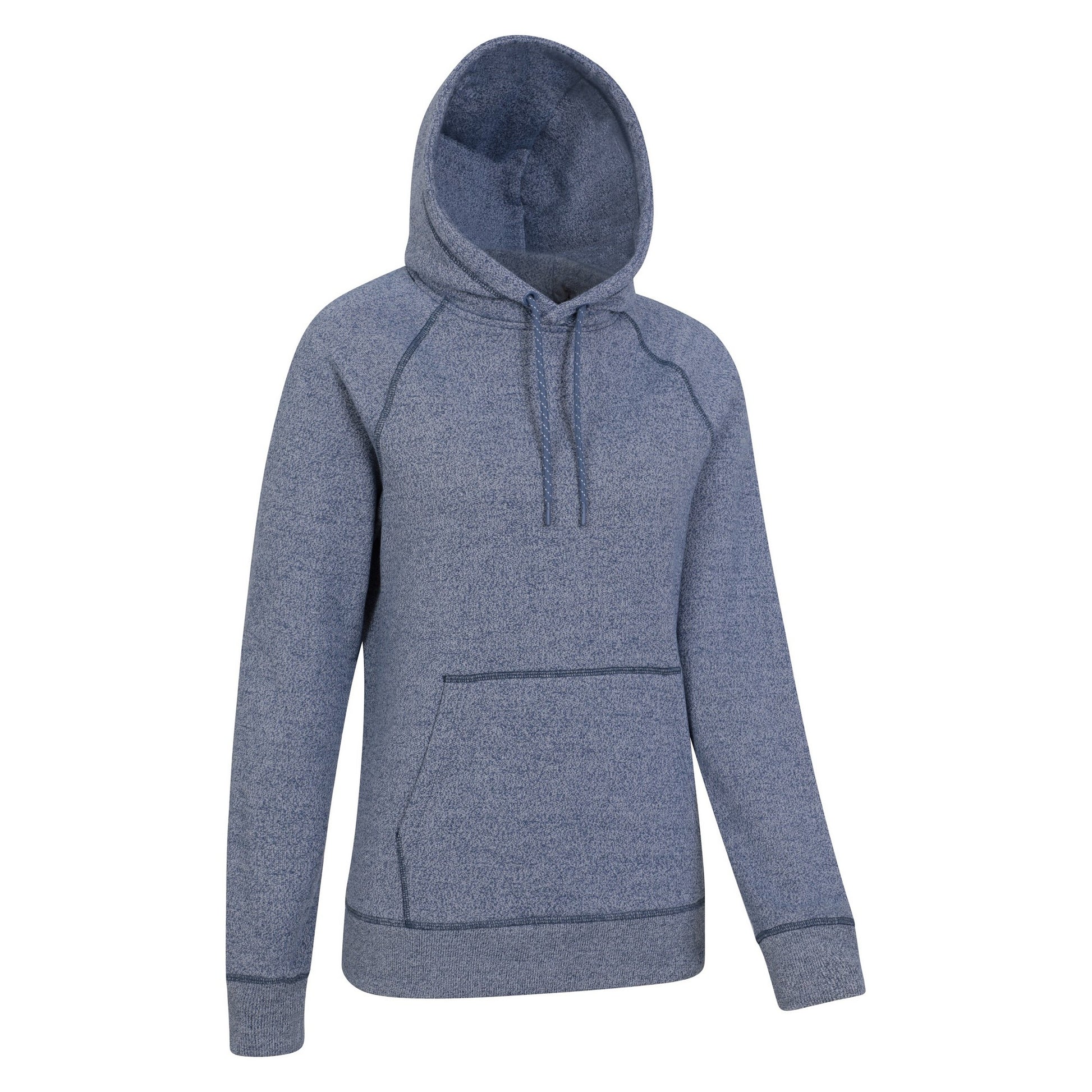 Navy - Lifestyle - Mountain Warehouse Womens-Ladies Auckland Textured Hoodie