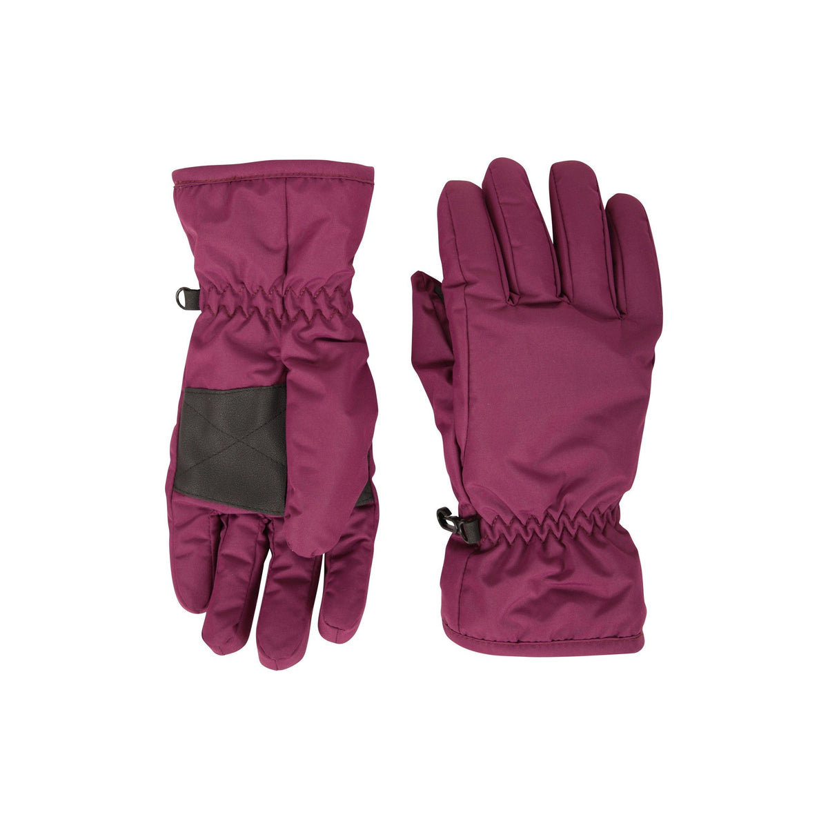 Dark Purple - Pack Shot - Mountain Warehouse Womens-Ladies Ski Gloves