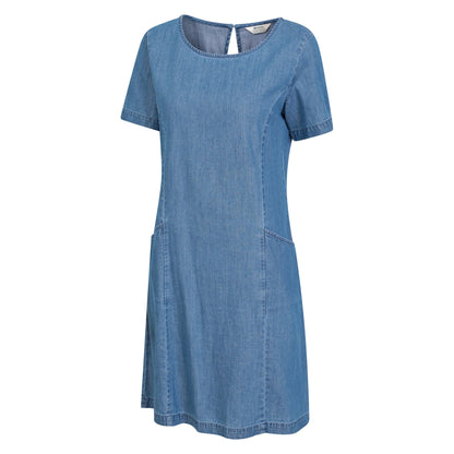 Denim - Side - Mountain Warehouse Womens-Ladies Flora Denim UV Protection Dress