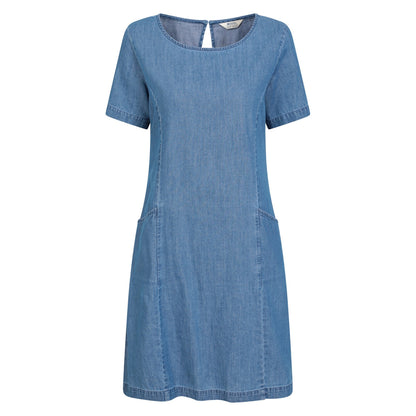 Denim - Front - Mountain Warehouse Womens-Ladies Flora Denim UV Protection Dress