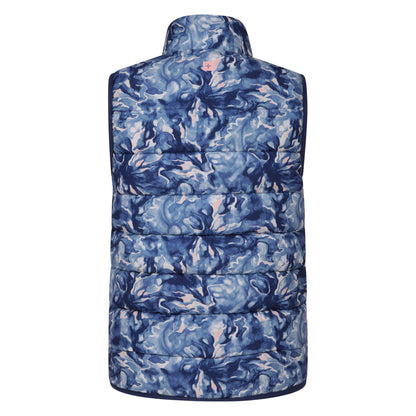 Dark Blue - Back - Mountain Warehouse Childrens-Kids Rocko Butterfly Padded Gilet