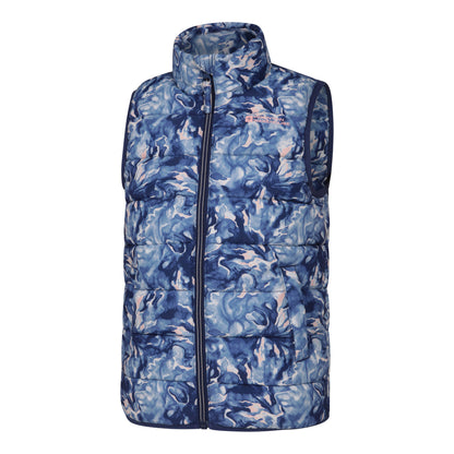 Dark Blue - Side - Mountain Warehouse Childrens-Kids Rocko Butterfly Padded Gilet