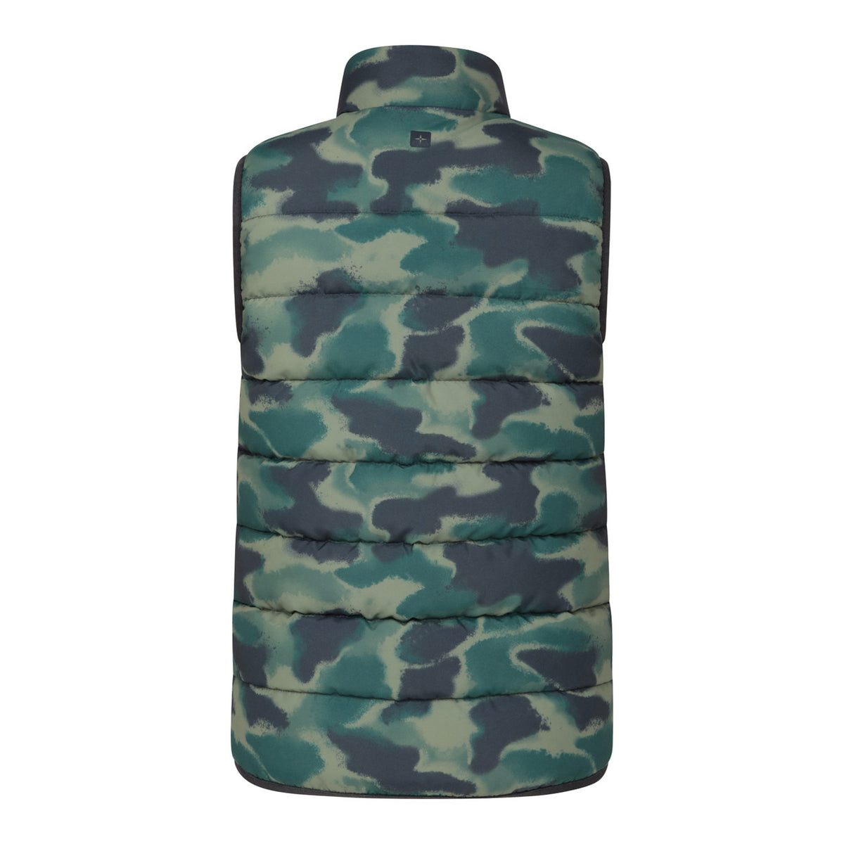 Light Khaki - Back - Mountain Warehouse Childrens-Kids Rocko Butterfly Padded Gilet