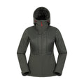 Khaki Green - Front - Mountain Warehouse Womens-Ladies Machina Hybrid Padded Jacket