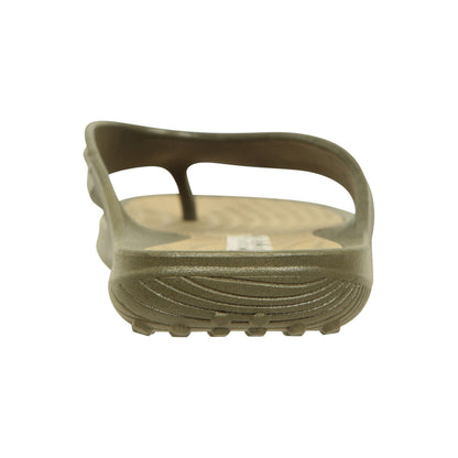 Khaki Green - Back - Mountain Warehouse Mens Street Flip Flops
