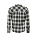 Green - Back - Mountain Warehouse Mens Trace Flannel Long-Sleeved Shirt