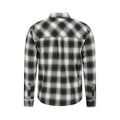 Green - Side - Mountain Warehouse Mens Trace Flannel Long-Sleeved Shirt