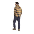 Yellow - Front - Mountain Warehouse Mens Trace Flannel Long-Sleeved Shirt