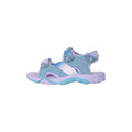 Lilac - Pack Shot - Mountain Warehouse Childrens-Kids Seaside Flamingo Sandals