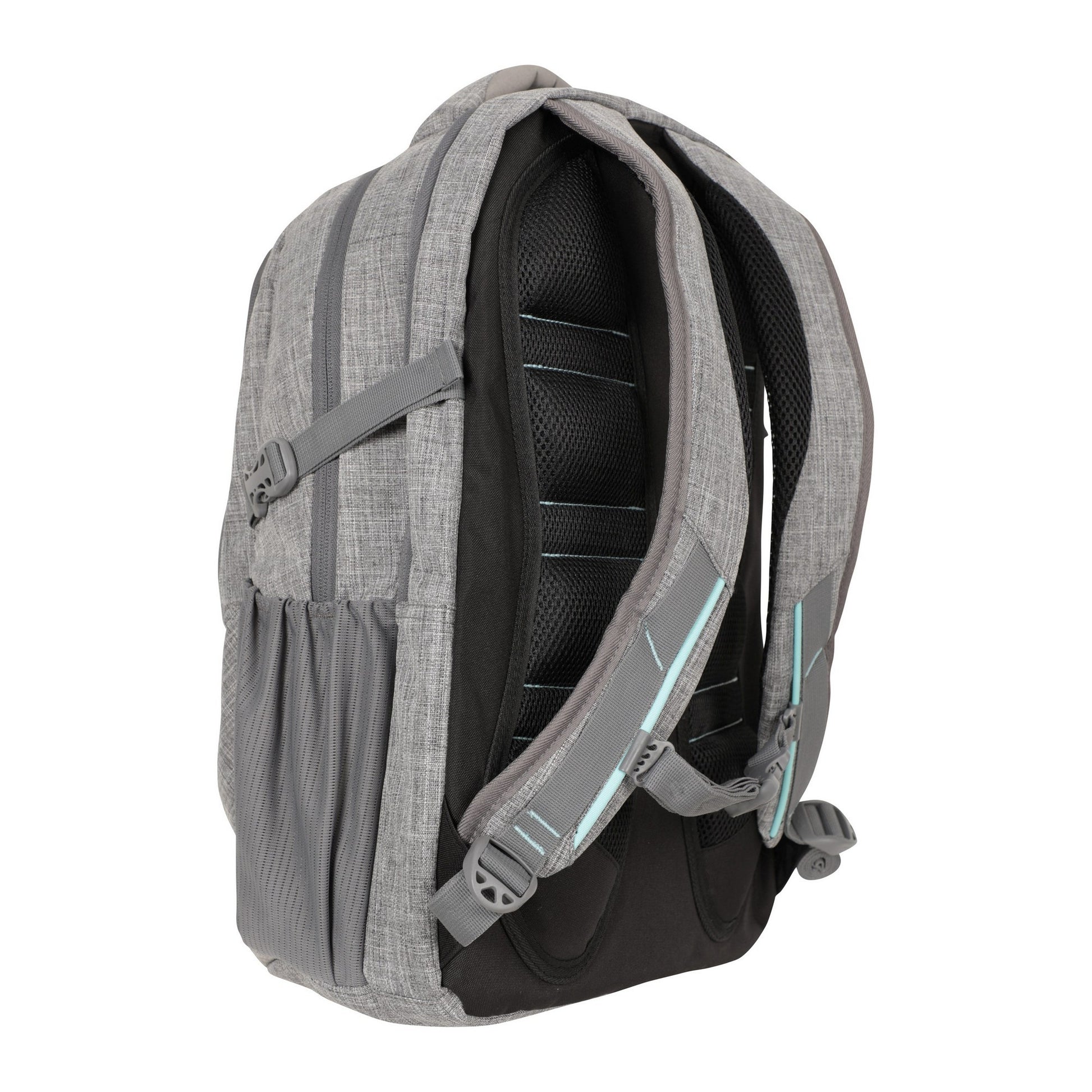 Grey - Back - Mountain Warehouse Vic 30L Laptop Bag