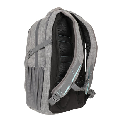 Grey - Back - Mountain Warehouse Vic 30L Laptop Bag