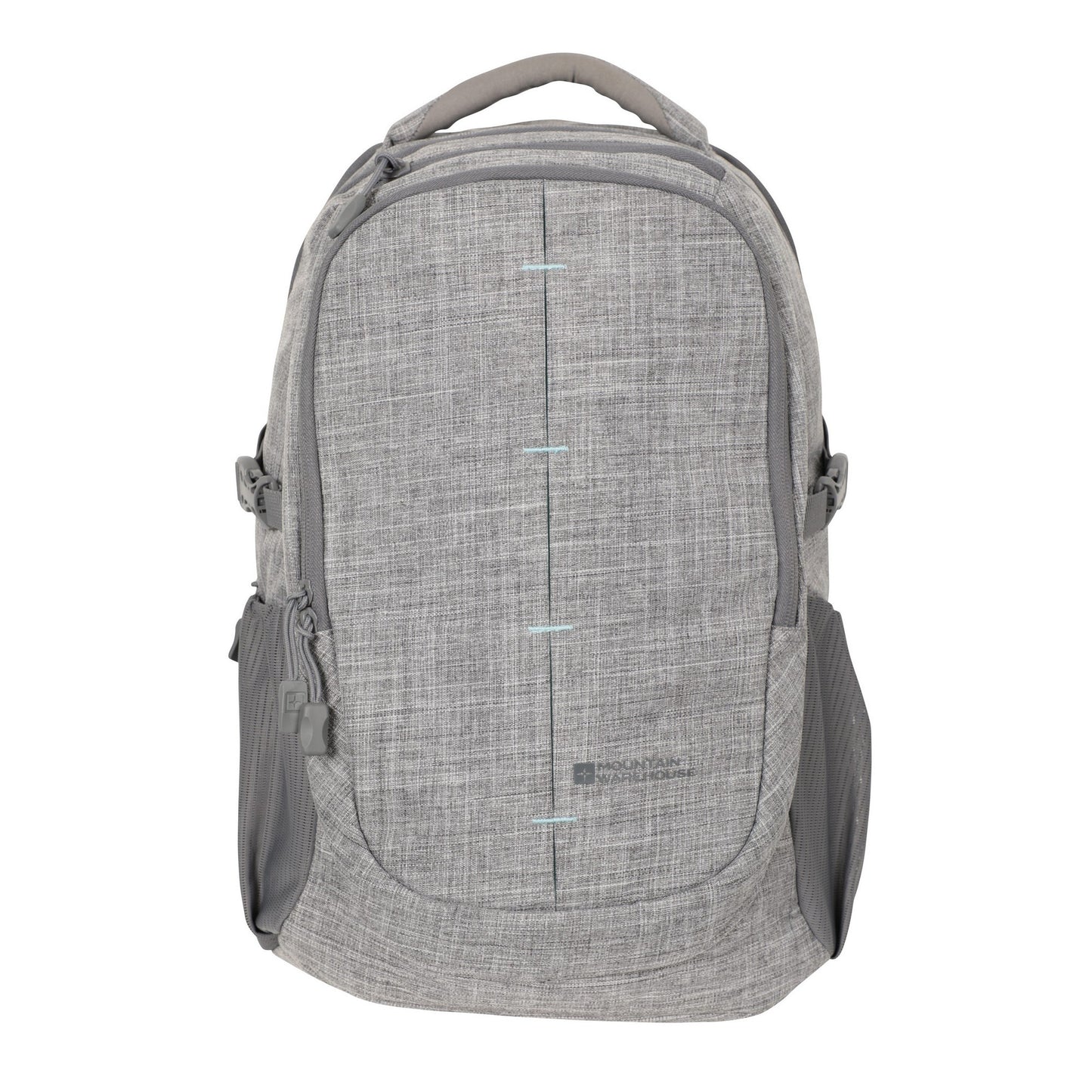 Grey - Front - Mountain Warehouse Vic 30L Laptop Bag