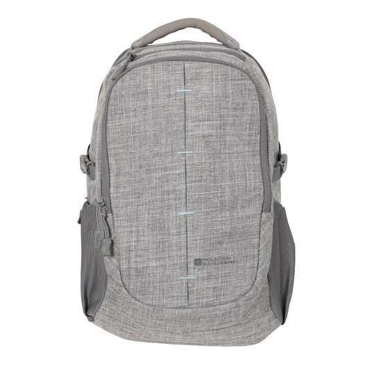 Grey - Front - Mountain Warehouse Vic 30L Laptop Bag