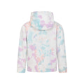 Lilac - Back - Mountain Warehouse Childrens-Kids Tie Dye Organic Hoodie