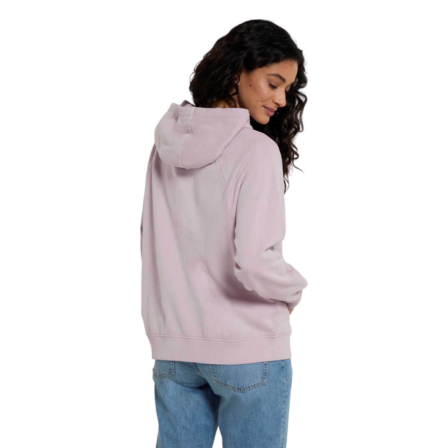 Lilac - Lifestyle - Animal Womens-Ladies Kaya Graphic Print Organic Hoodie