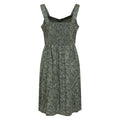 Green - Back - Mountain Warehouse Womens-Ladies Summertime Printed Midi Dress