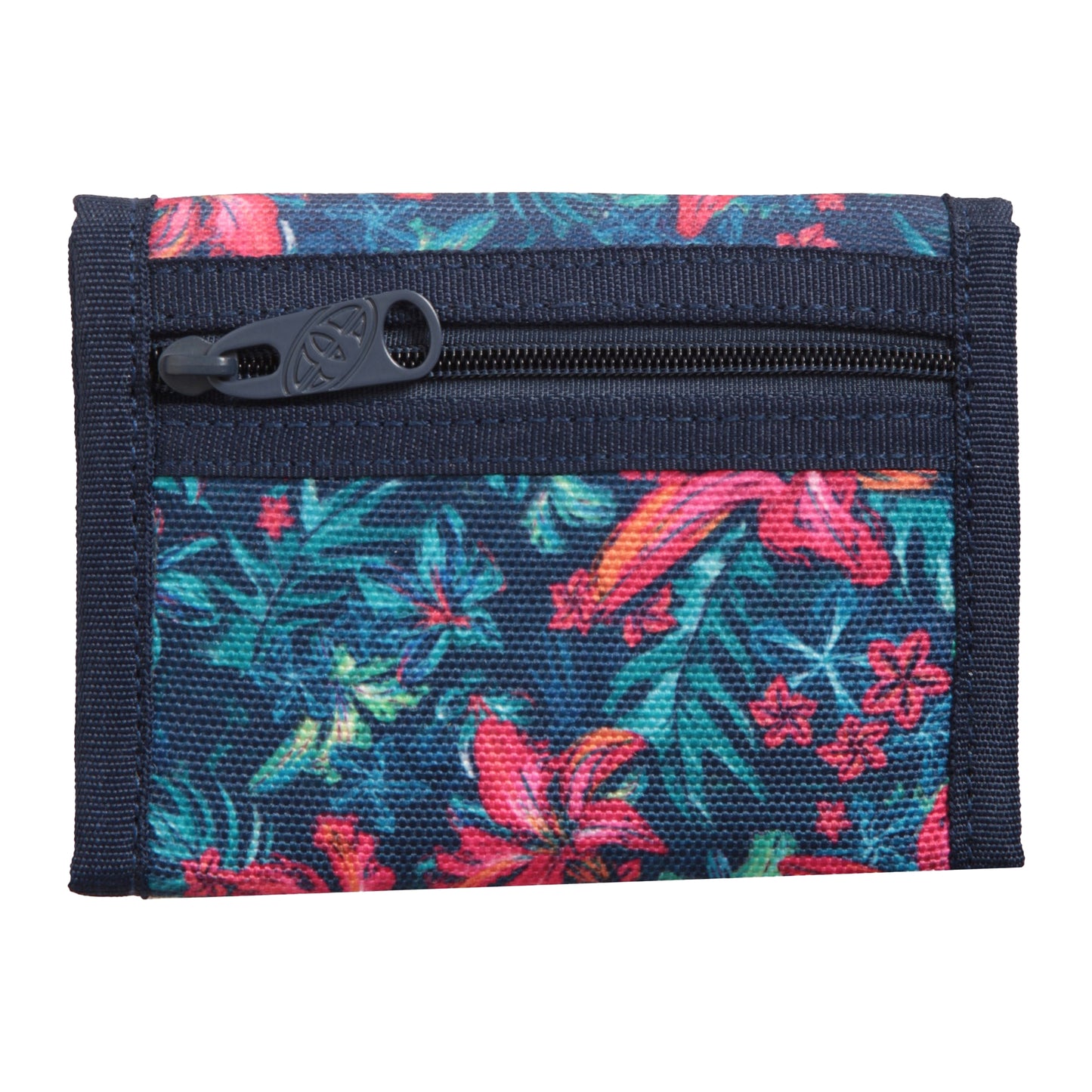 Red - Back - Animal Tri-Fold Recycled Wallet