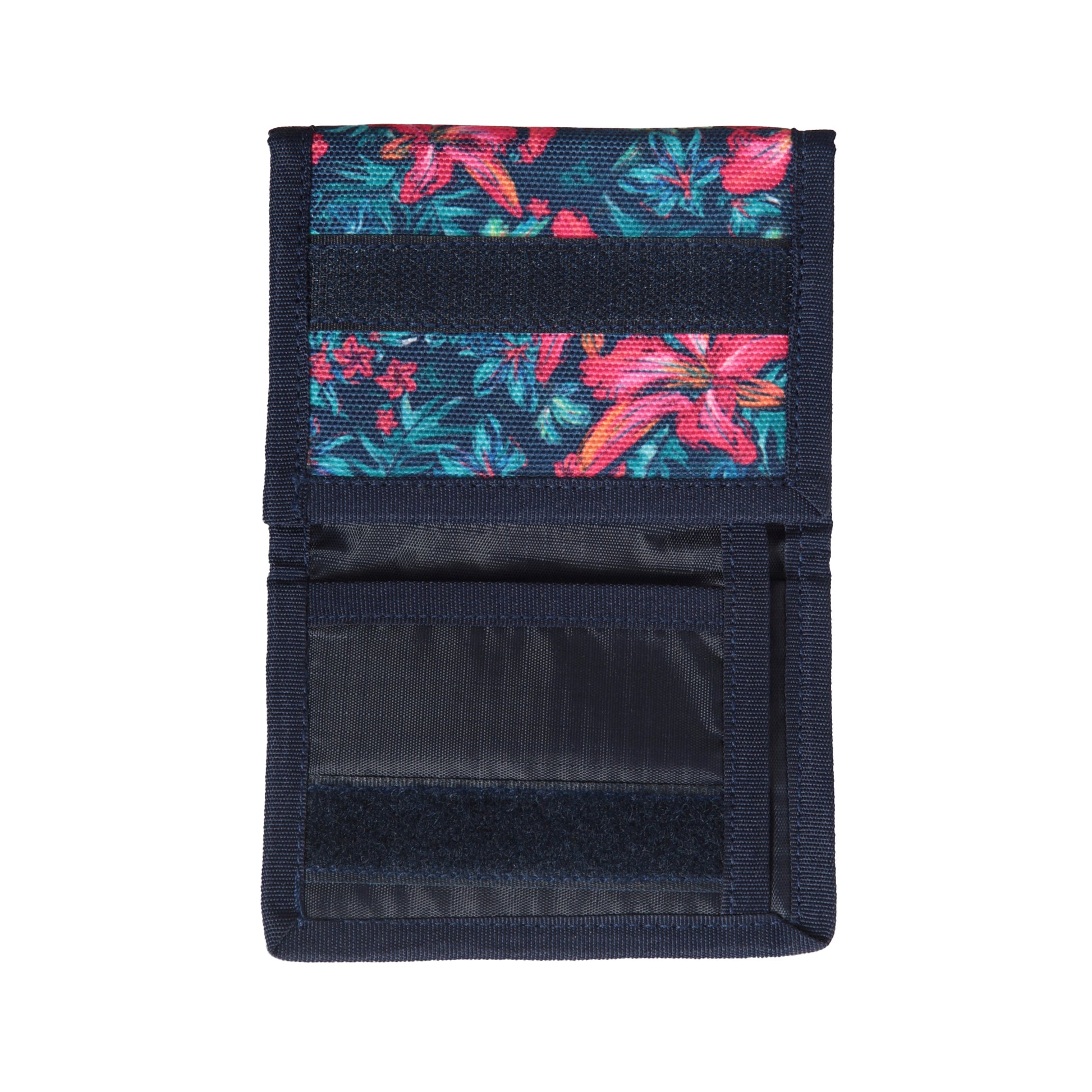 Red - Side - Animal Tri-Fold Recycled Wallet