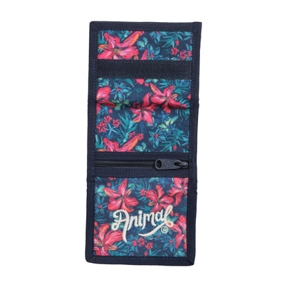 Red - Pack Shot - Animal Tri-Fold Recycled Wallet