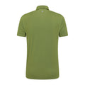 Khaki Green - Back - Mountain Warehouse Mens Court IsoCool Polo Shirt