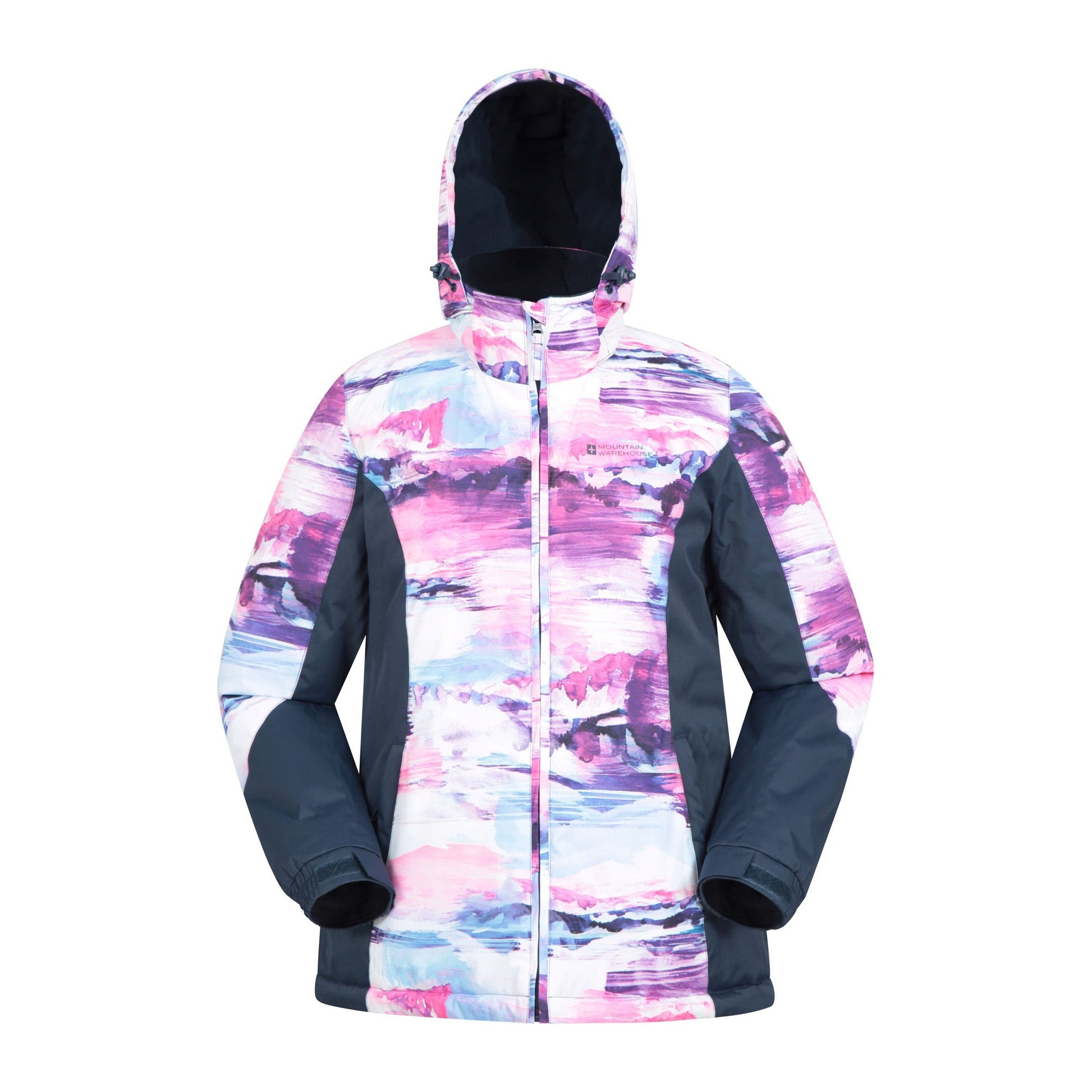 Pink - Back - Mountain Warehouse Womens-Ladies Ski Suit
