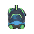Navy - Back - Mountain Warehouse Childrens-Kids Zap Turtle Light Up Trainers