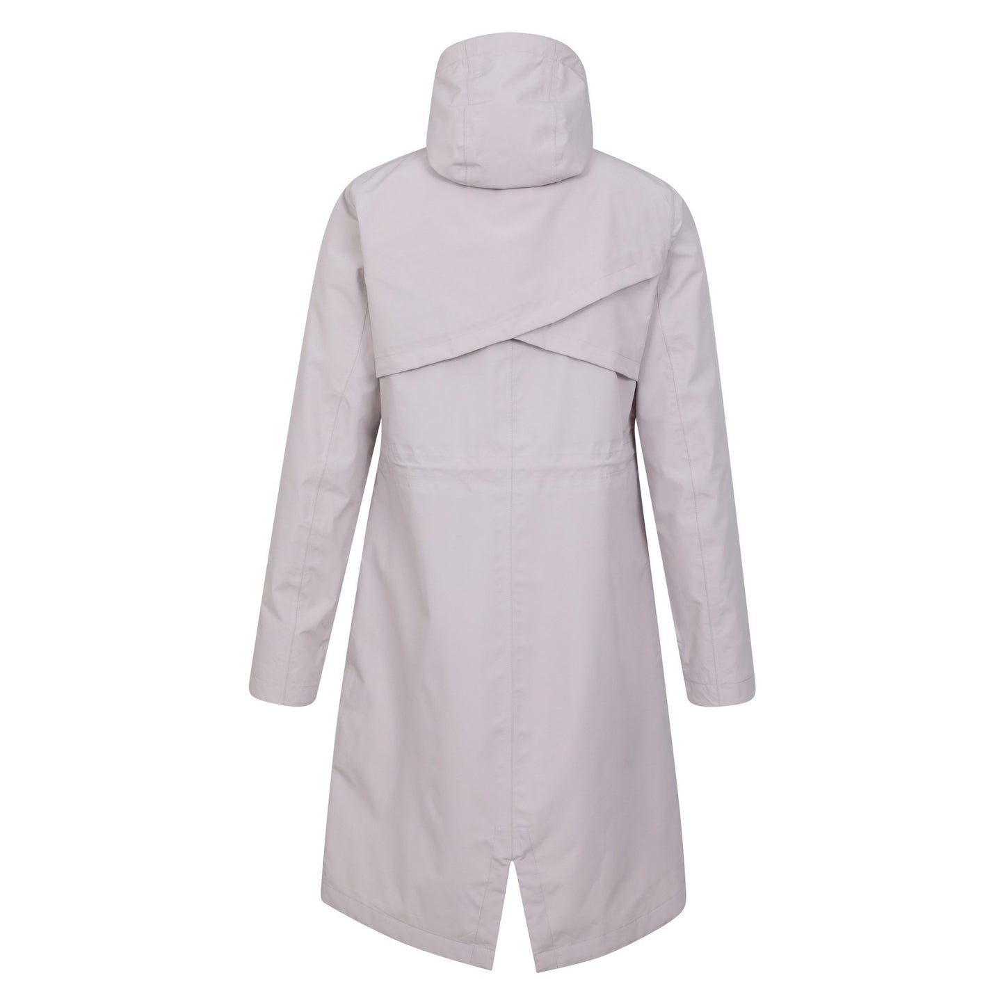 Light Beige - Back - Mountain Warehouse Womens-Ladies Hilltop Extra Long Waterproof Jacket