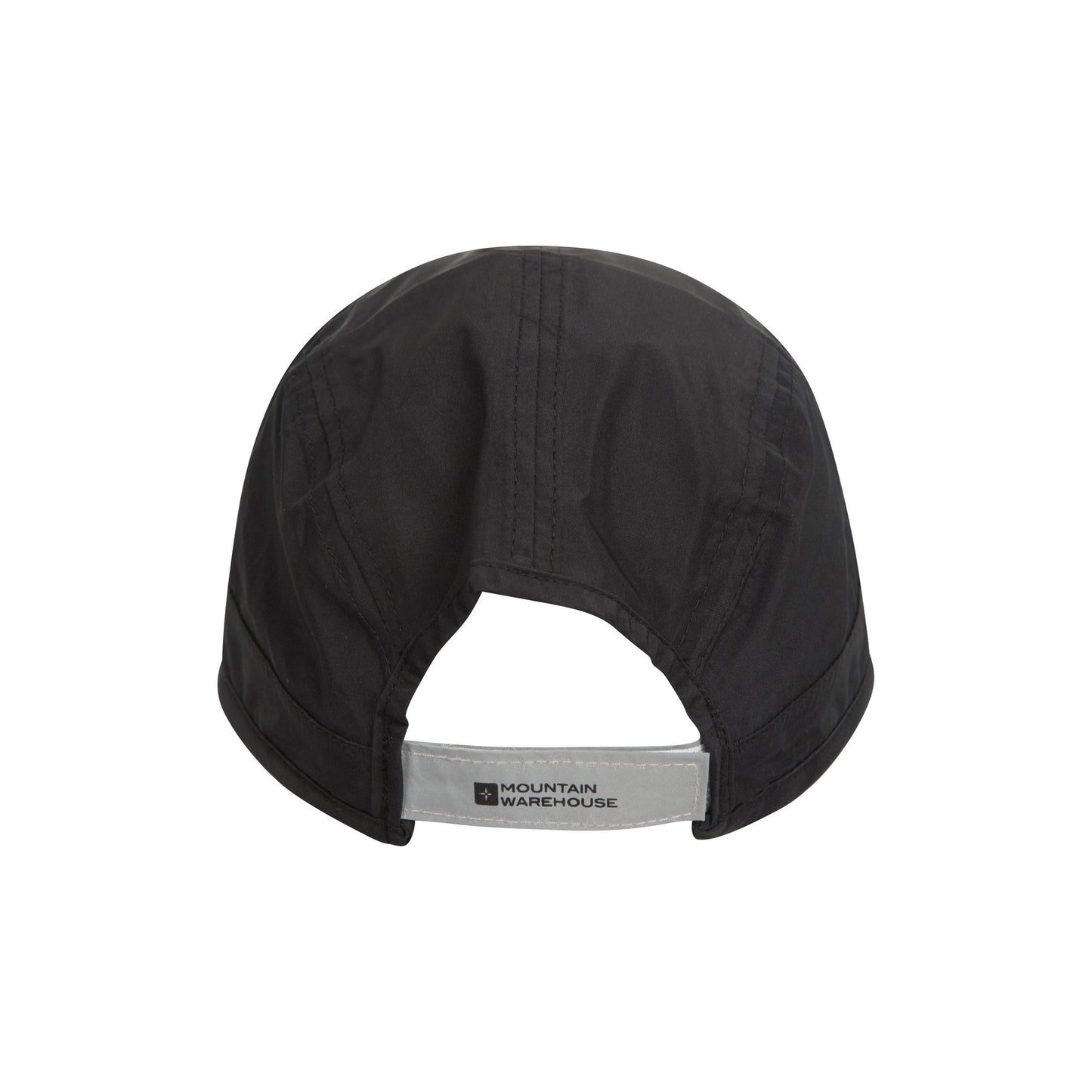 Black - Back - Mountain Warehouse Sporty Waterproof Running Cap