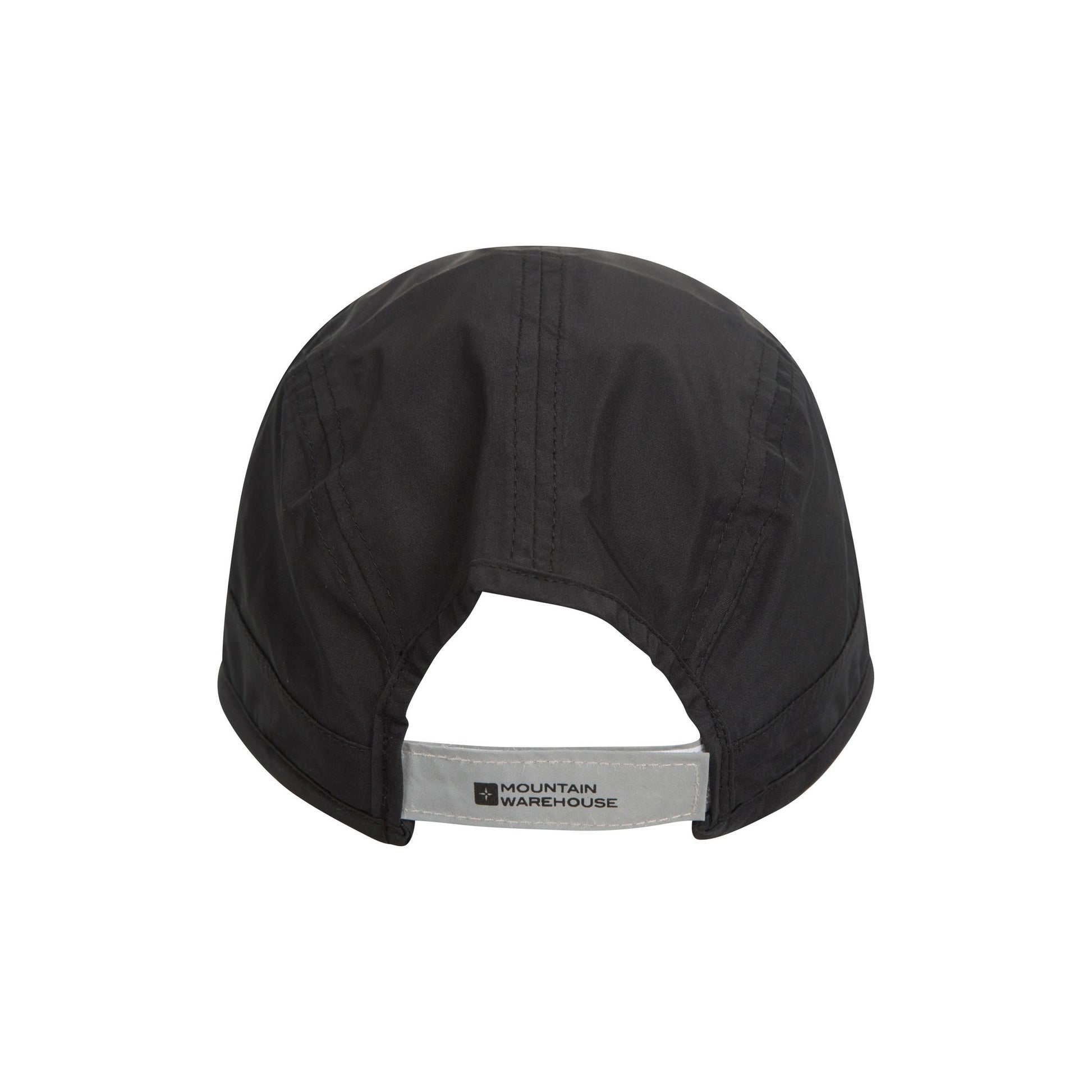 Black - Back - Mountain Warehouse Sporty Waterproof Running Cap