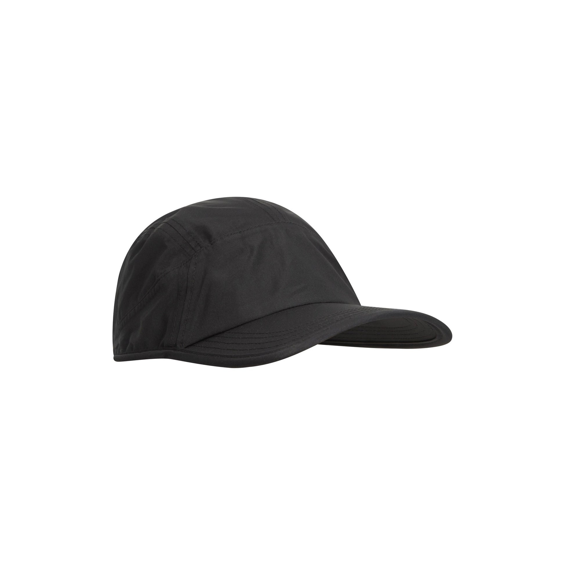 Black - Side - Mountain Warehouse Sporty Waterproof Running Cap
