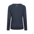 Navy - Back - Mountain Warehouse Womens-Ladies Endurance Long-Sleeved Top