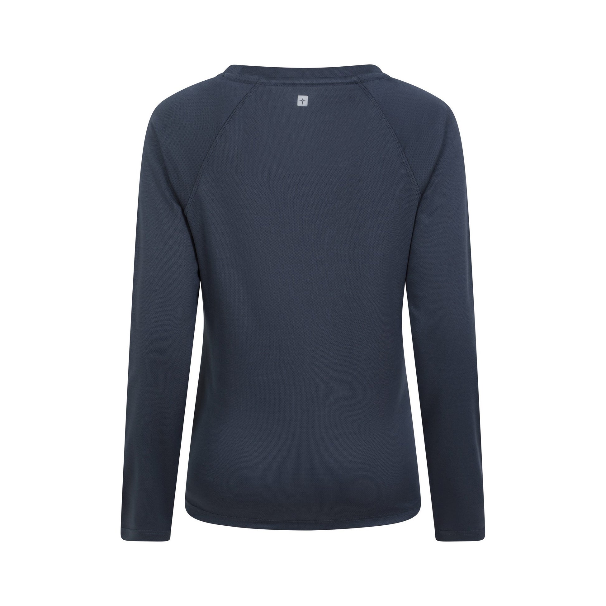 Navy - Back - Mountain Warehouse Womens-Ladies Endurance Long-Sleeved Top
