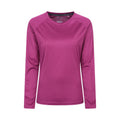 Purple - Front - Mountain Warehouse Womens-Ladies Endurance Long-Sleeved Top