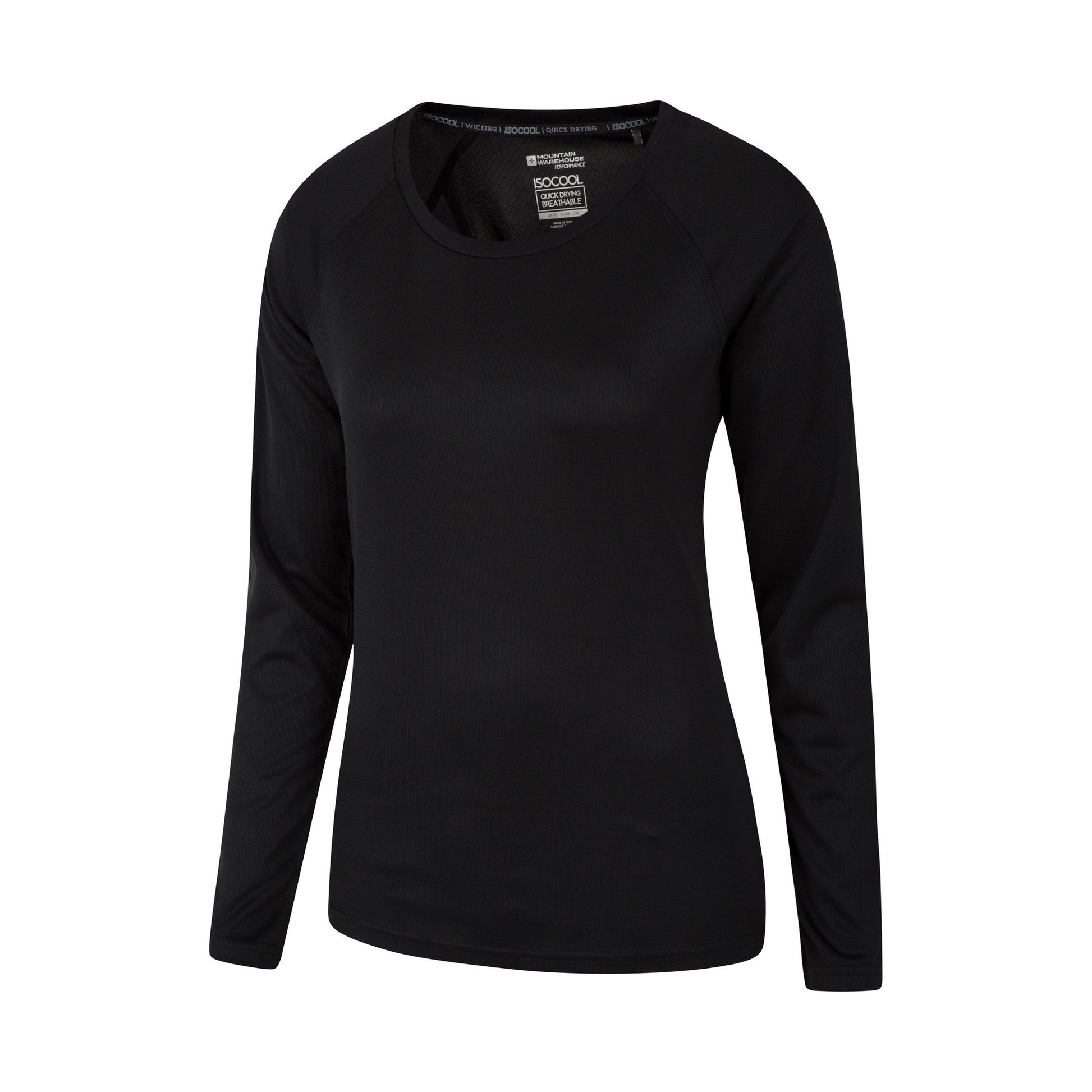 Black - Lifestyle - Mountain Warehouse Womens-Ladies Endurance Long-Sleeved Top