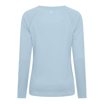 Pale Blue - Back - Mountain Warehouse Womens-Ladies Endurance Long-Sleeved Top