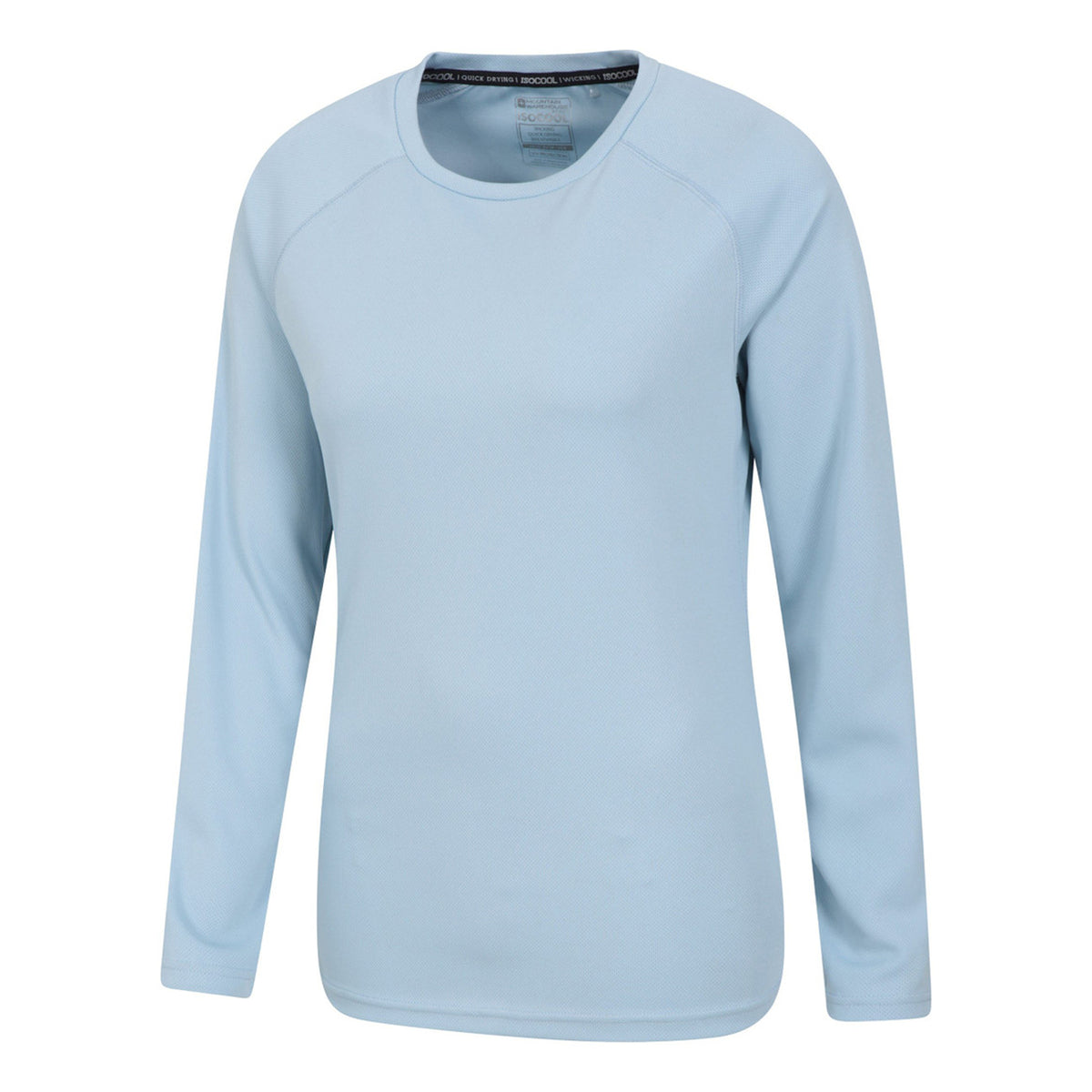 Pale Blue - Lifestyle - Mountain Warehouse Womens-Ladies Endurance Long-Sleeved Top