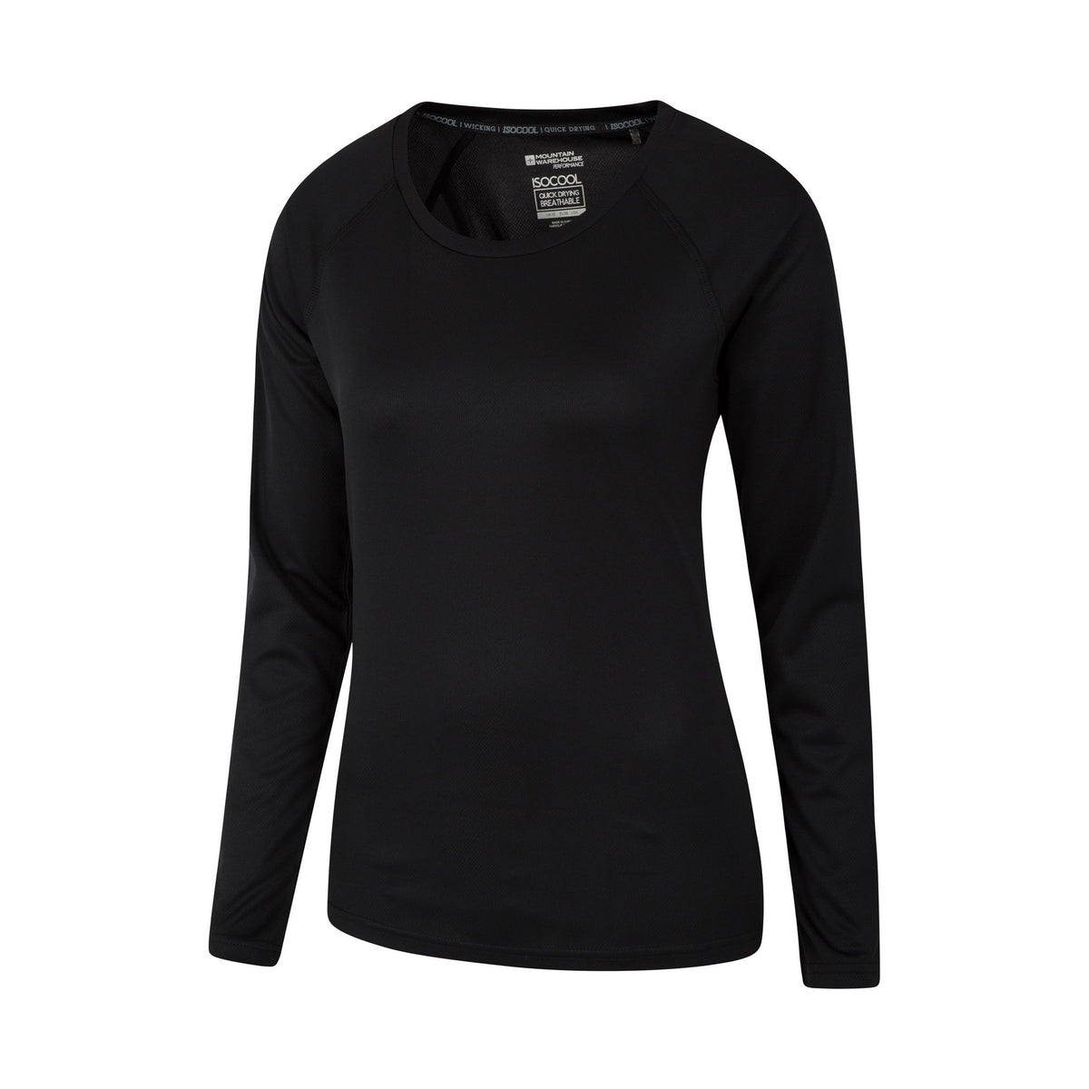 Black - Lifestyle - Mountain Warehouse Womens-Ladies Endurance Long-Sleeved Top