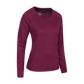 Pink - Back - Mountain Warehouse Womens-Ladies Endurance Long-Sleeved Top