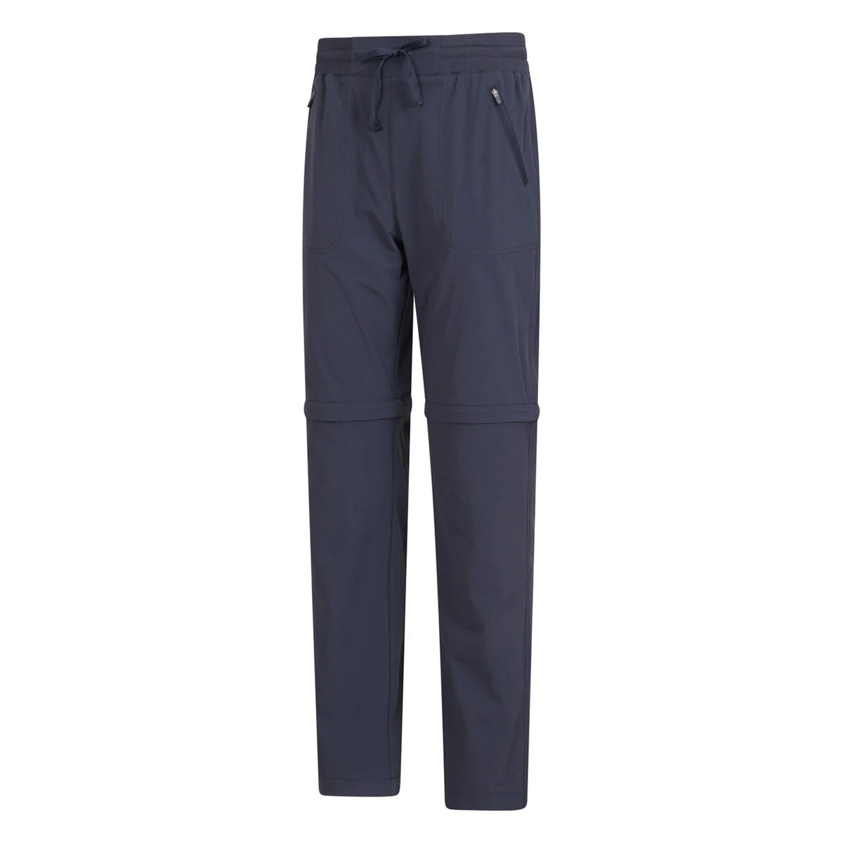 Navy - Lifestyle - Mountain Warehouse Womens-Ladies Explorer Zip-Off Trousers