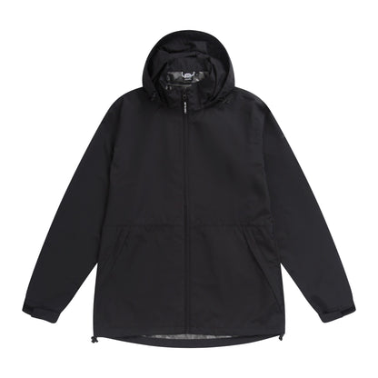 Black - Front - Animal Mens Pace Packable Waterproof Jacket