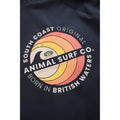 Dark Blue - Lifestyle - Animal Mens Hazey Waterproof Recycled Beach Parka